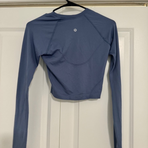 Lululemon Swiftly Tech Cropped Long-Sleeve Shirt 2.0 - Picture 3 of 4
